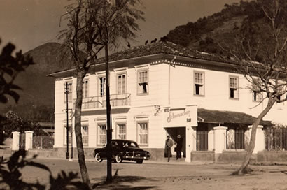 Hotel Dominguez Plaza nos anos 1950